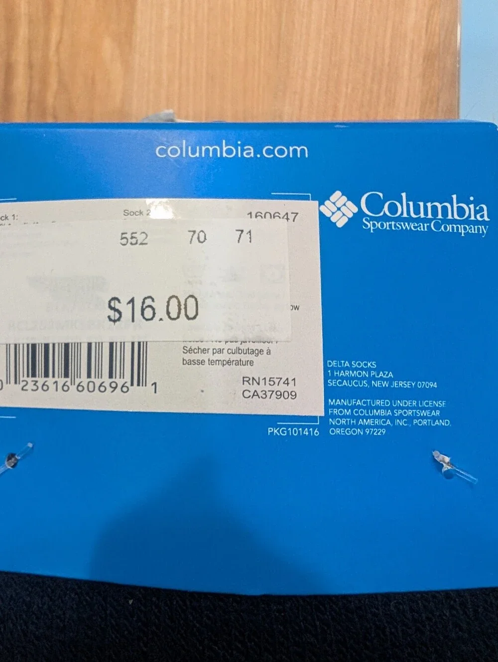 NWT Columbia Fleece Lined Socks 2 Pack Men's 6-12 Black Fair Isle Warm Winter